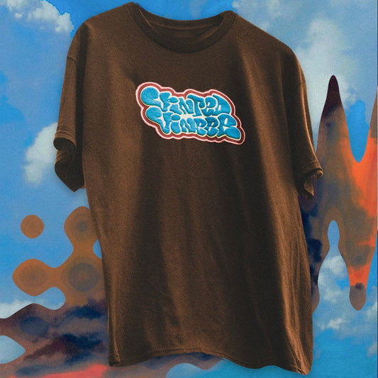 GRAFFITI PUFF TEE (BROWN)