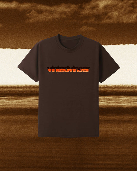 PHOTO TEE (BROWN)